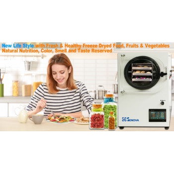 Мини-сублимационная сушилка NovaDryer-HF600 для пищевых продуктов, фруктов, овощей, аптек и лабораторий