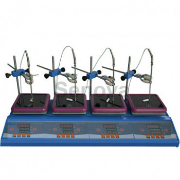 4-местная многопозиционная керамическая нагревательная плита серии HPB4